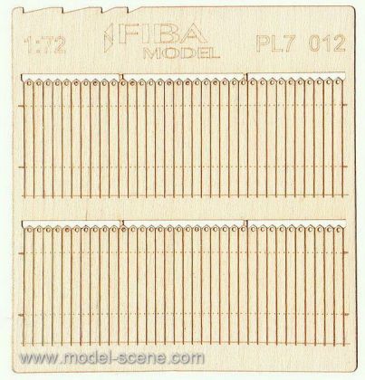 1:72 Prkenná ohrada- zdobené okraje