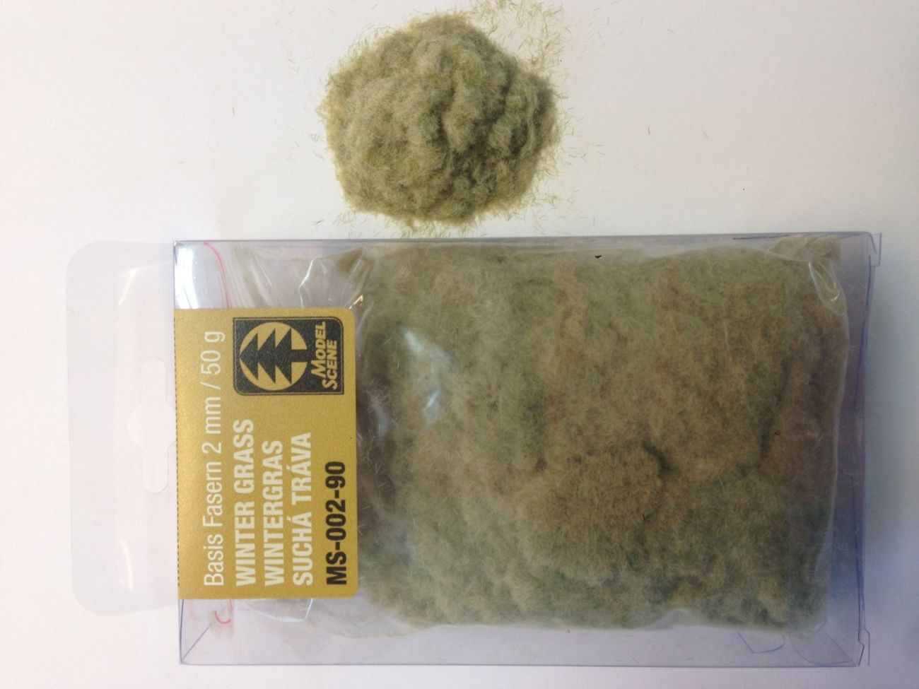Statická tráva 2mm, suchá, 50g