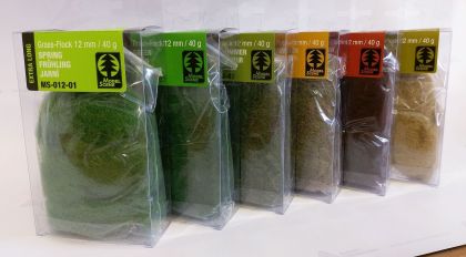 Statickďż˝ trďż˝va 12 mm, hnďż˝dďż˝, 40 g