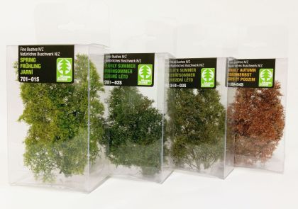 Jemné keře - pozdní podzim