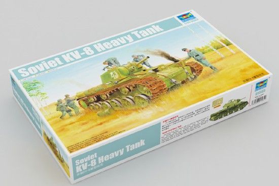1:35 Soviet KV-8 Heavy Tank