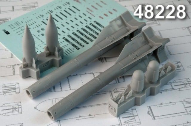 1:48 Kh-25MP1 Anti-radar missile AS-12 