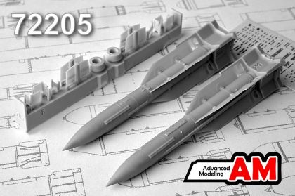 1:72 R-33E Long-Range Air-to-Air Missile (2 pcs.)