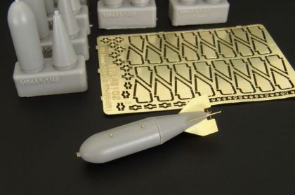 1:48 US bomb 500-lb AN-M64A1 (8 pcs)
