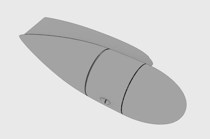 1:72 PBJ-1H wing mounted radar