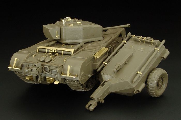 1:48 Churchill Mk.VII (Tamiya kit)