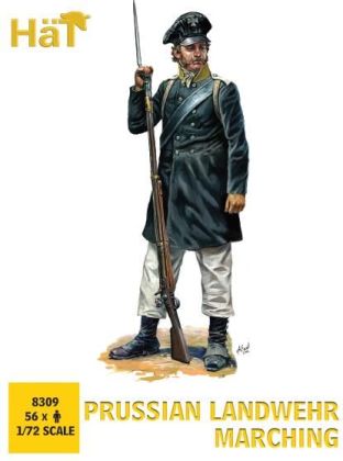 1:72 Prussian Landwehr Marching