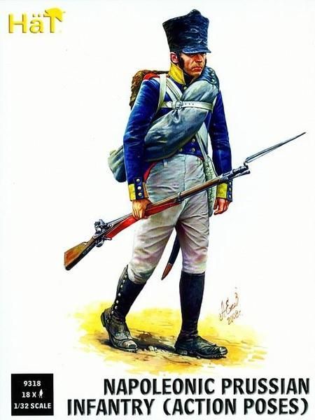 1:32 Prussian Infantry (action poses)