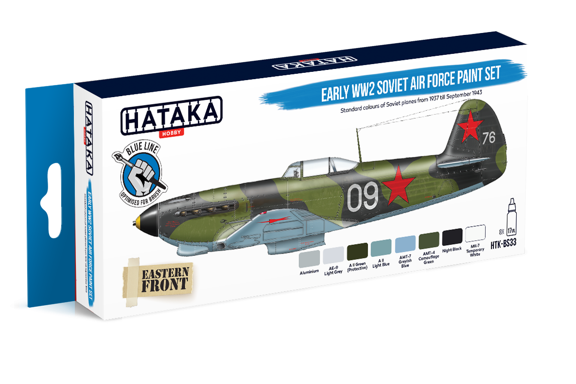 Early WW2 Soviet Air Force Paint Set