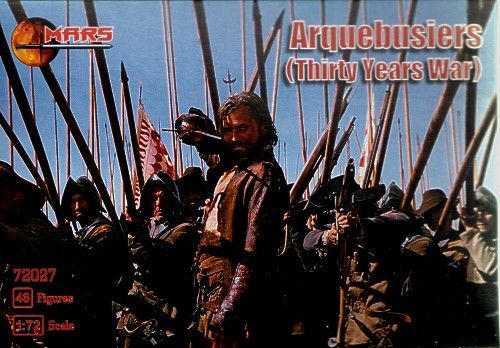 1:72 Arquebusiers (Thirty Years War)