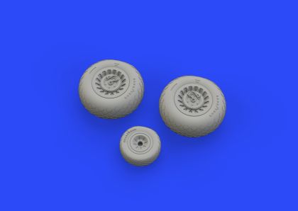 1:72 B-25 wheels