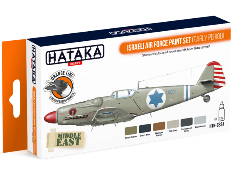 ISRAELI AIR FORCE PAINT SET (EARLY PERIOD)
