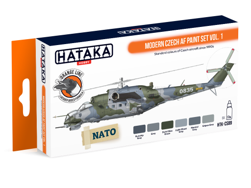 Modern Czech AF paint set vol. 1