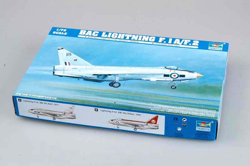 1:72 BAC Lightning F.1A/F.2