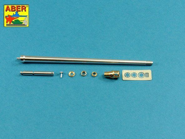 1:35 7,5 cm barrel with muzzle brake for Panther Ausf.G