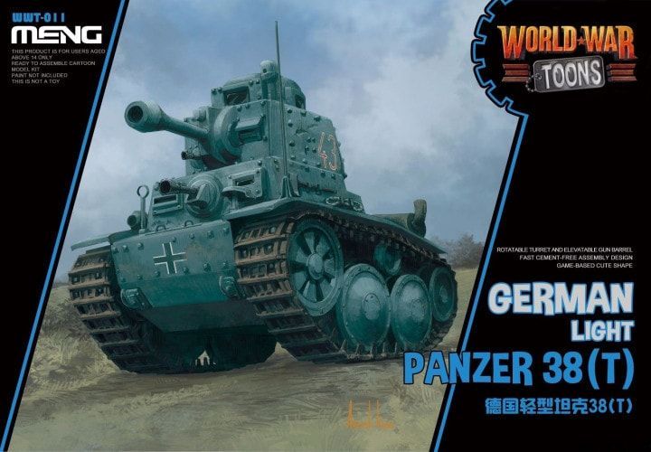 World War Toons Panzer 38(t)