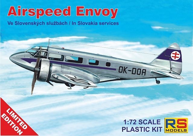 1:72 Airspeed Envoy ve Slovenských službách