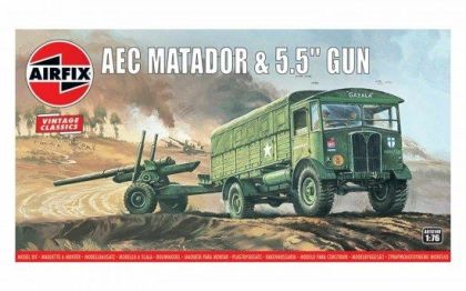 1:76 AEC Matador and 5.5