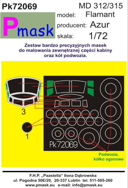 1:72 MD 312/315 Flamant (Azur)
