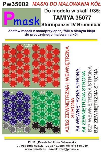 1:35 Sturmpanzer IV Brumbar Tamiya 35077