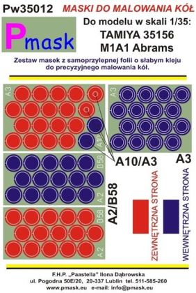 1:35 M1A1 Abrams Tamiya 35156