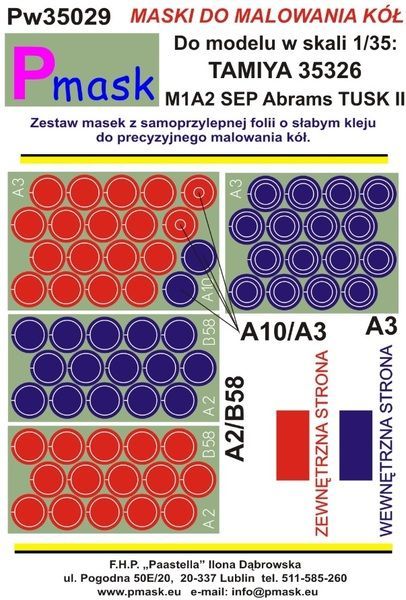 1:35 M1A2 SEP Abrams TUSK II Tamiya 35326