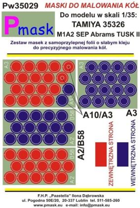 1:35 M1A2 SEP Abrams TUSK II Tamiya 35326
