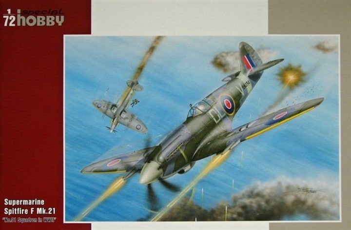 1:72 Supermarine Spitfire F Mk.21 No. 91 Squadron WWII