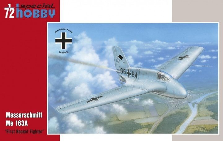1:72 Messerschmitt Me 163A First rocket fighter