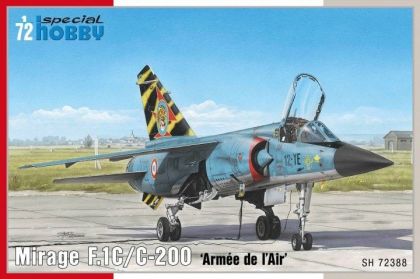 1:72 Dassault Mirage F.1C/C-200 'Armée de `l'Air'