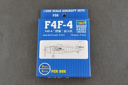 1:200 Grumman F4F Wildcat (5 IN BOX)