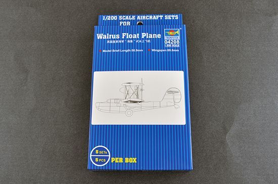 1:200 Supermarine Walrus Float Plane (5 IN BOX)