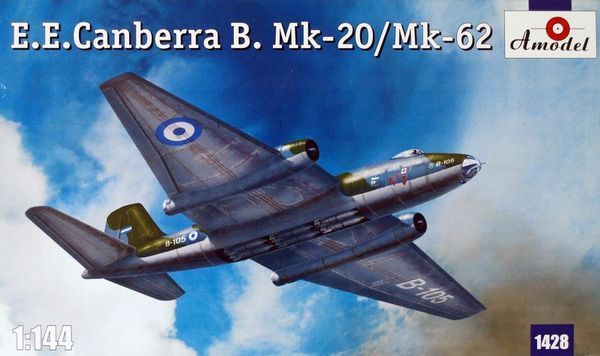 1:144 British bomber E.E.Canberra B. Mk-20/Mk-62