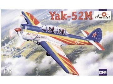 1:72 Yakovlev Yak-52 M Soviet double-seet sporting aircraft