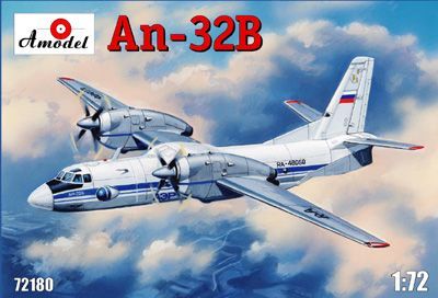 1:72 Antonov An-32B Soviet Civil Plane