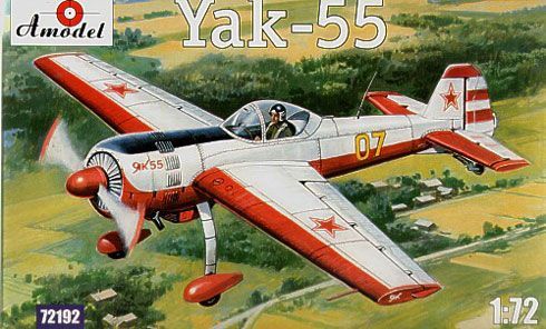 1:72 Soviet aerobatic aircraft Yakovlev Yak-55