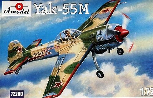 1:72 Soviet aerobatic aircraft Yakovlev Yak-55M