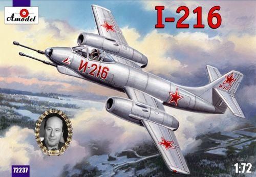 1:72 Soviet jet fighter Alexeyev I-216