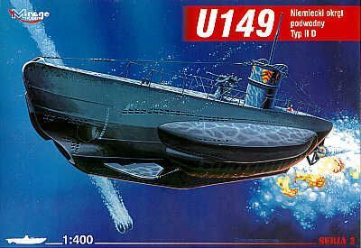 1:400 U149 (typ II D) German