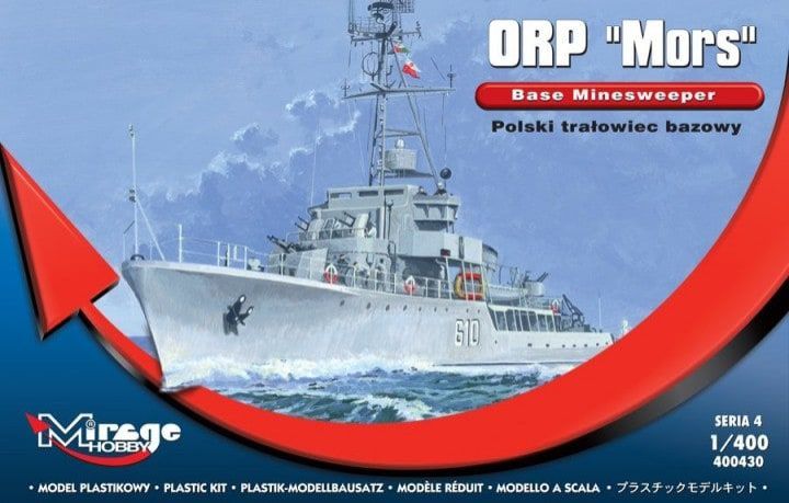 1:400 ORP 'MORS' Trałowiec bazowy (Base Minesweeper)