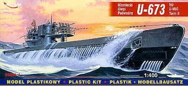 1:400 German U-BOOT U-673 ( VIIC/T2)