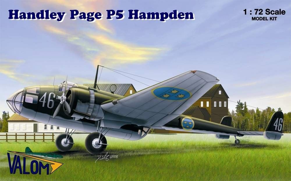 1:72 Handley Page P5 Hampden