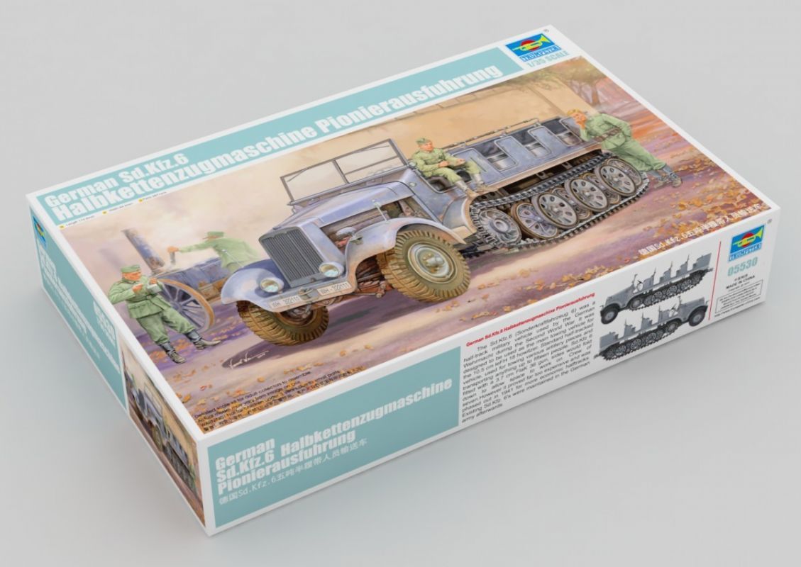1:35 German Sd.Kfz.6 Halbkettenzugmaschine Pionierausfuhrung