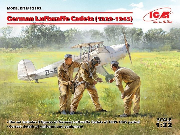 1:32 German Luftwaffe Cadets (1939-1945)