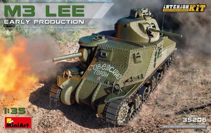 1:35 M3 Lee - Early Production Interior Kit