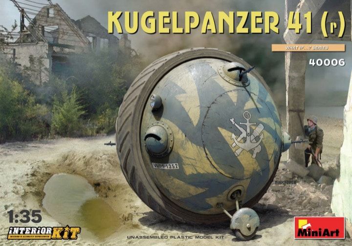 1:35 Kugelpanzer 41(r) with Interior Kit