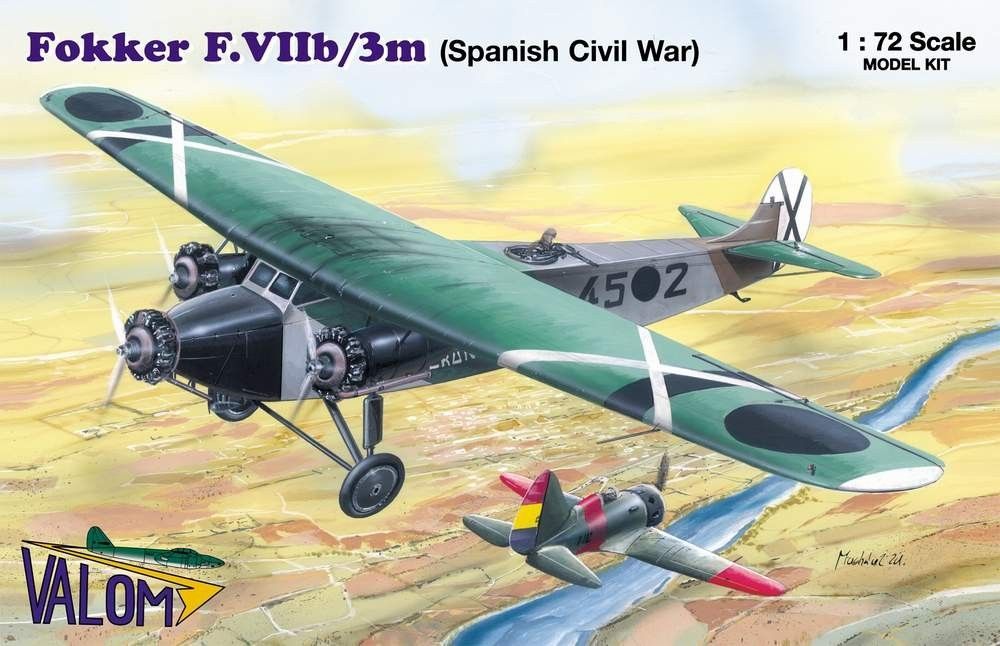 1:72 Fokker F.VIIb/3m (Spanish Civil War)