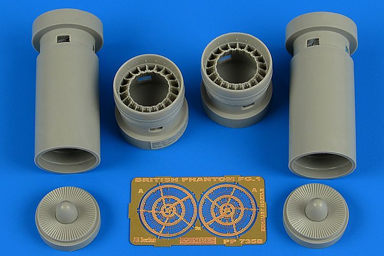 1:72 FG.1 British Phantom exhaust nozzles