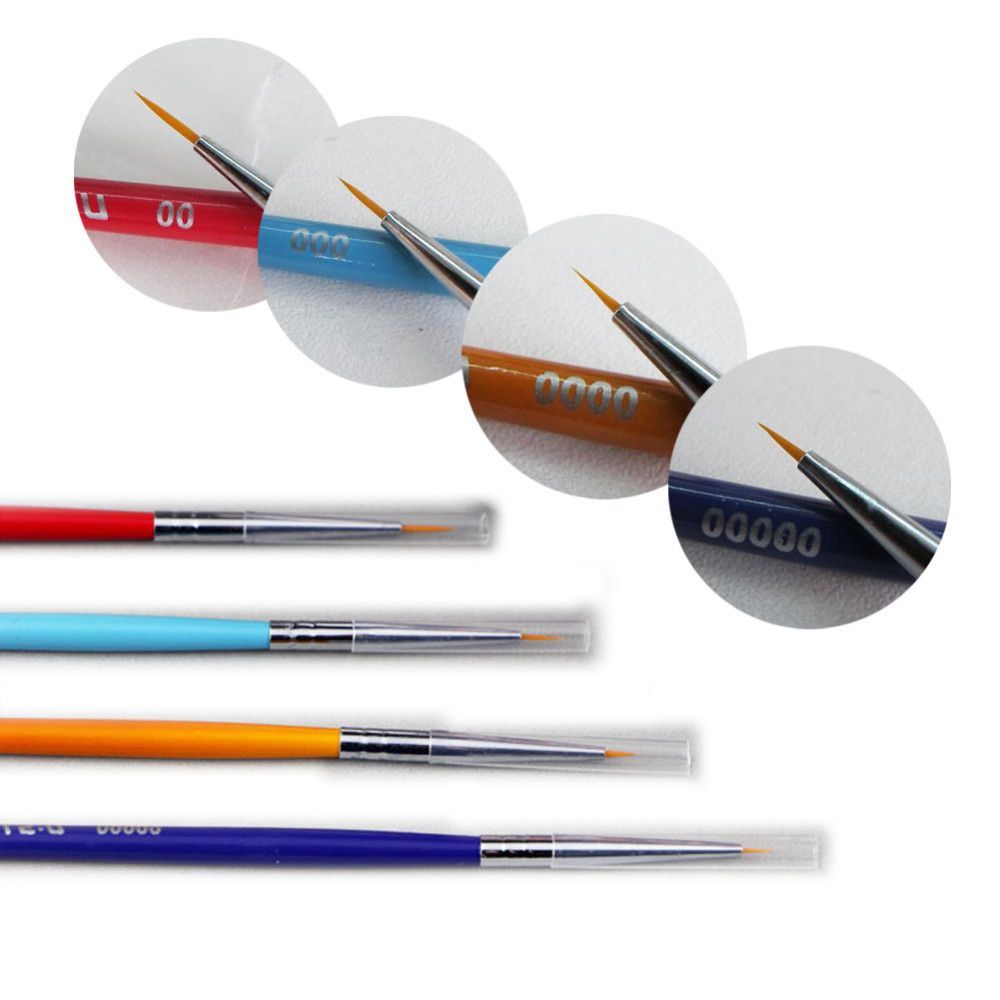 Model special point brush kit 4 in 1