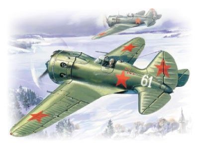 1:72 I-16 type 24: WWII Soviet Fighter